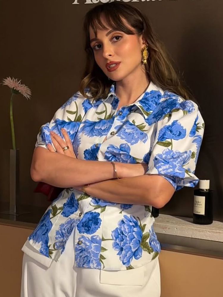 HH Women's Summer Fashion Lape - Resort Shirt Floral recension och pris