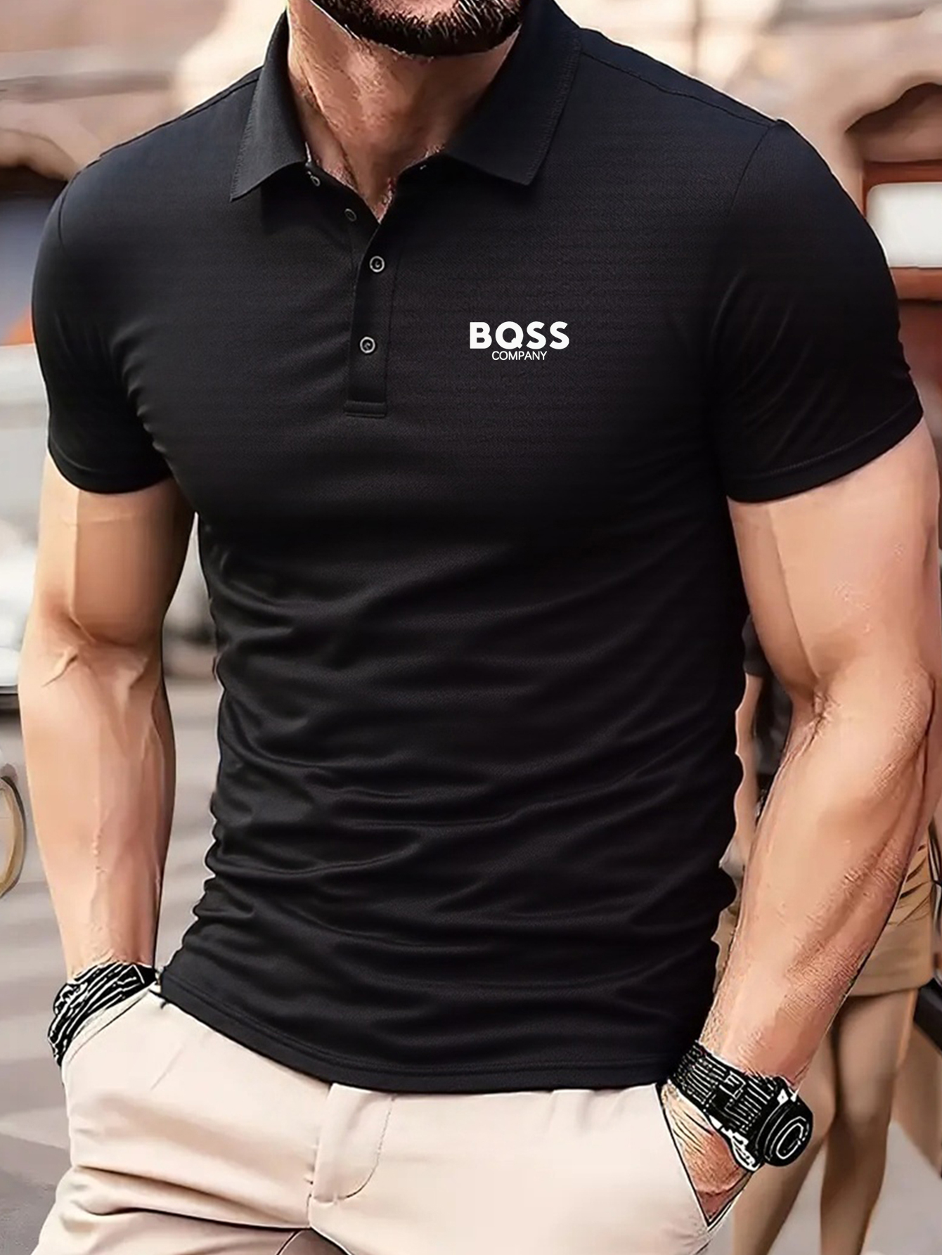 1-Pack Men's Summer Short Slee - Polo Shirt Pique recension och pris