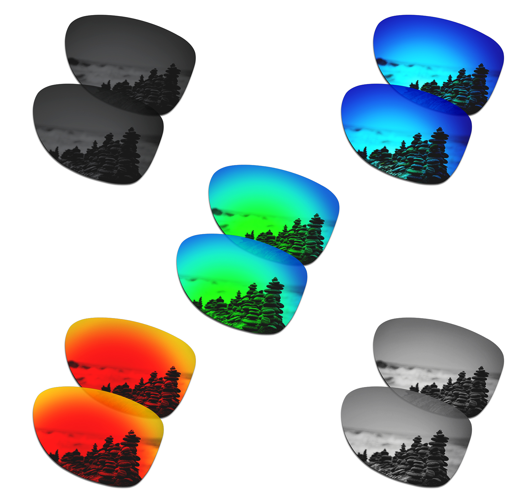 SmartVLT Polarized Replacement - Sunglasses Aviator Polarized recension och pris