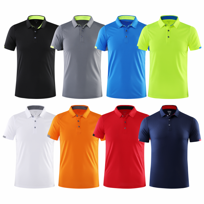 Quick Dry Sports POLO Shirt Fi - Shirt Camp Collar recension och pris