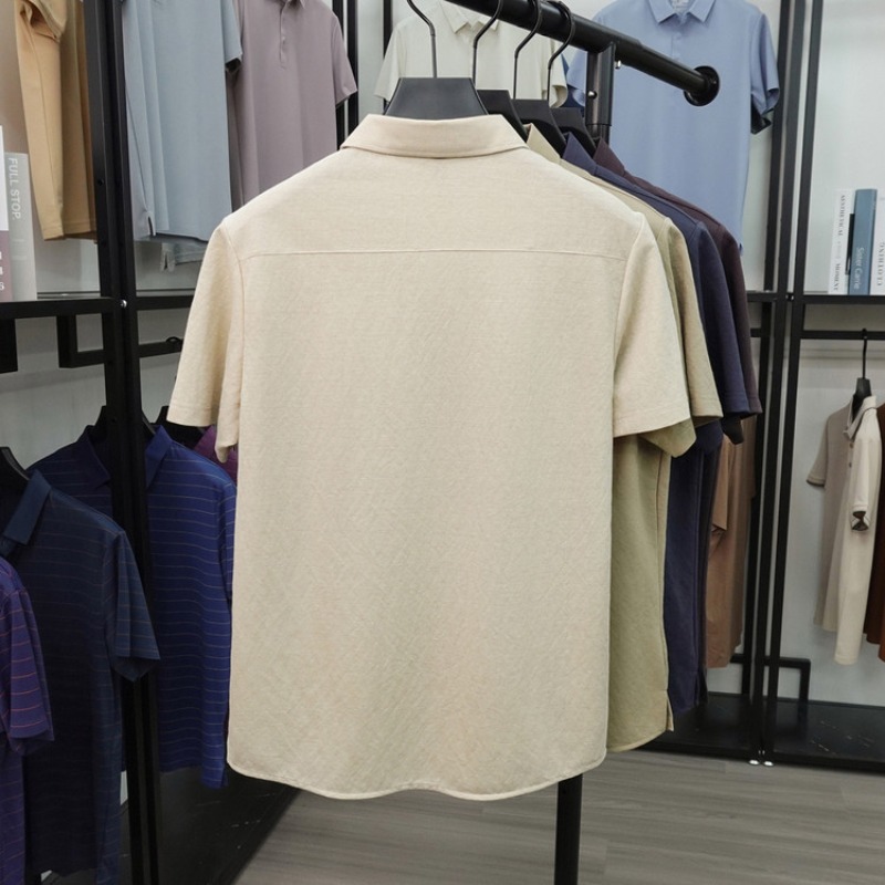 2026 New Men's Short Sleeve Po - Polo Shirt Pique recension och pris