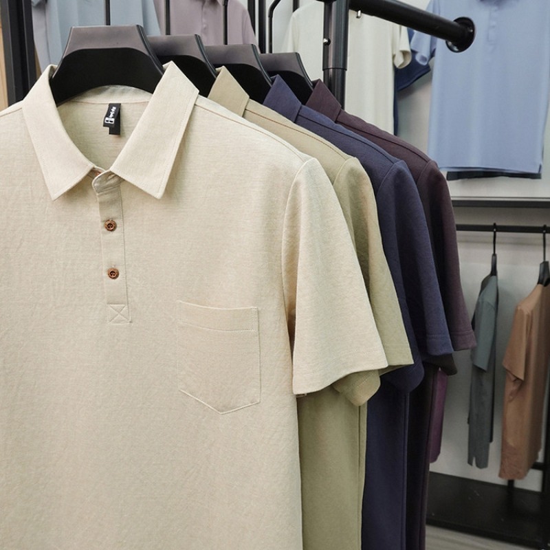 2026 New Men's Short Sleeve Po - Polo Shirt Pique recension och pris