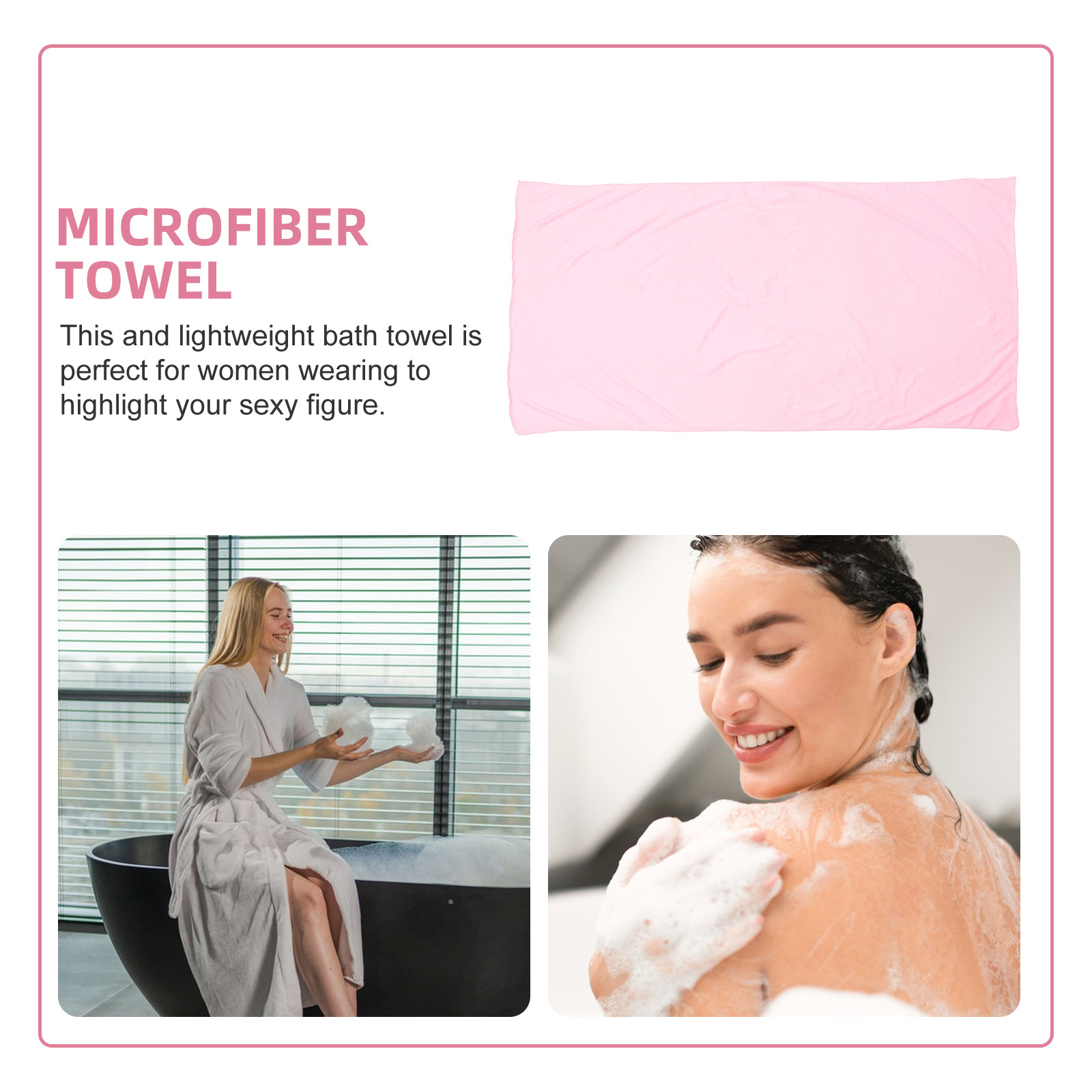 Microfiber Bath Towel Lightwei - Beach Towel Large recension och pris