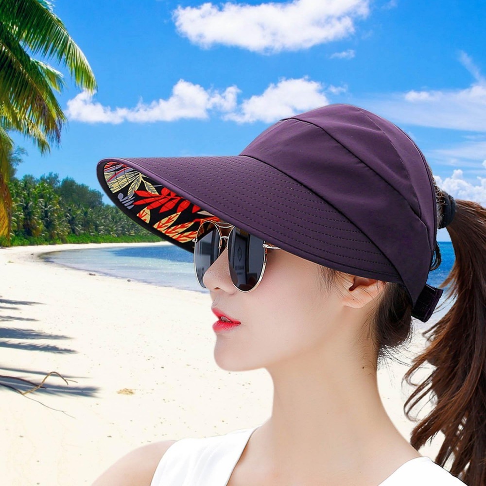 Sun Hats for Women Wide Brim U - Packable Hat Nylon recension och pris