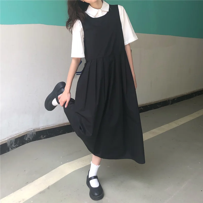 Two Piece Sets Women Japanese  - Shirt Camp Collar recension och pris