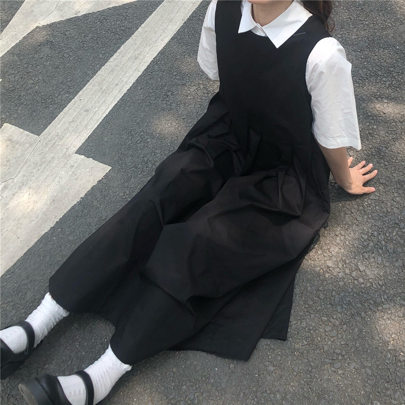 Two Piece Sets Women Japanese  - Shirt Camp Collar recension och pris
