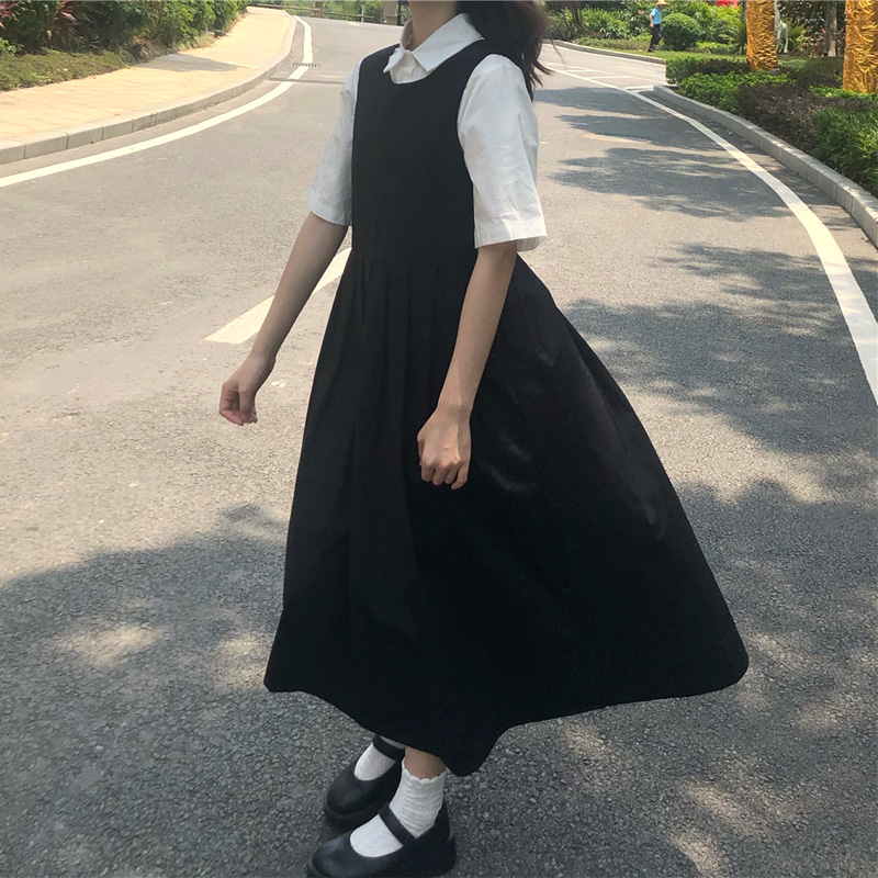 Two Piece Sets Women Japanese  - Shirt Camp Collar recension och pris