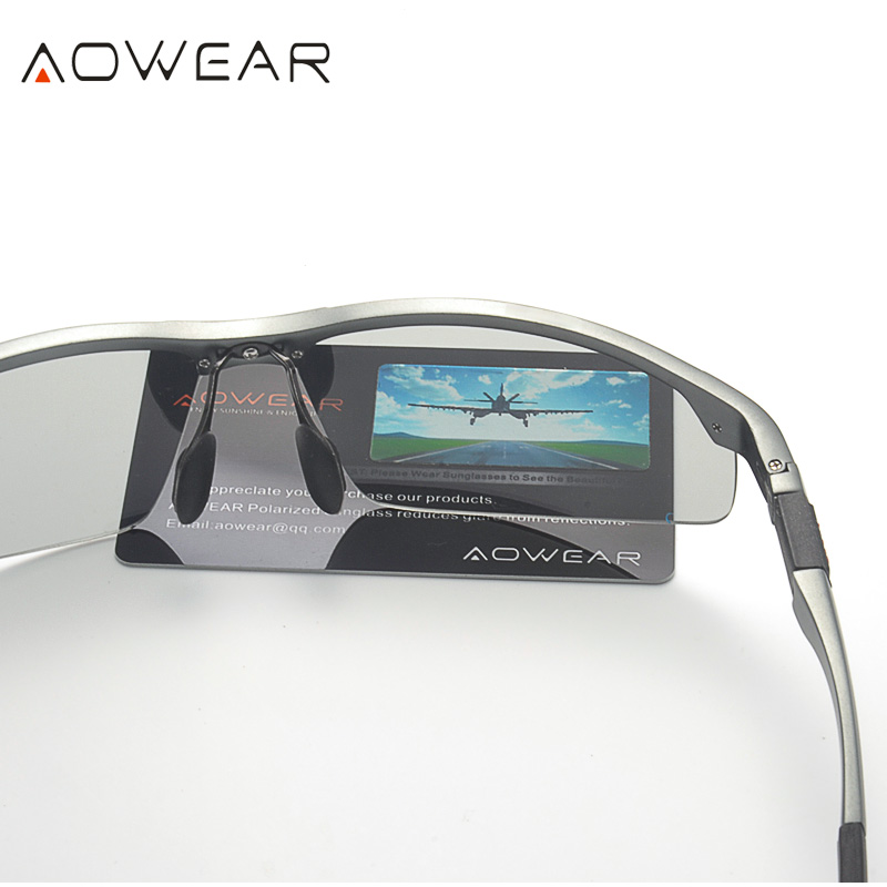 AOWEAR Photochromic Sunglasses - Sunglasses Aviator Polarized recension och pris