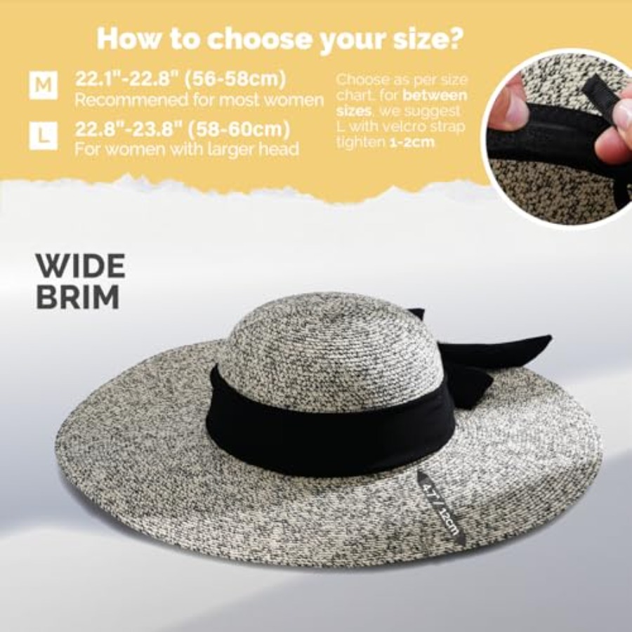 Hat Hut Wide Brim Beach Sun Ha - Packable Hat Nylon recension och pris
