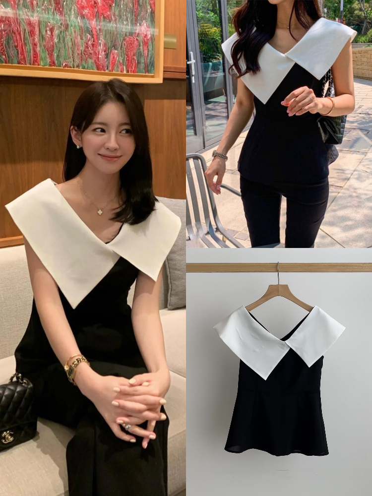 Slimming French Style Vintage  - Shirt Camp Collar recension och pris