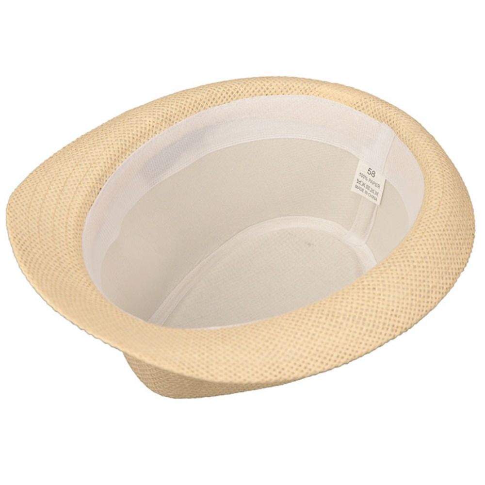 Summer Adjustable Cotton linen - Bucket Hat Straw recension och pris