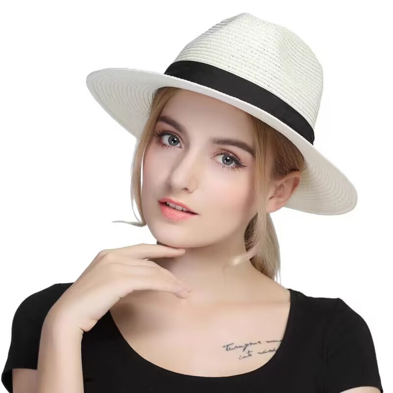Large Size 56-60cm New Natural - Bucket Hat Straw recension och pris