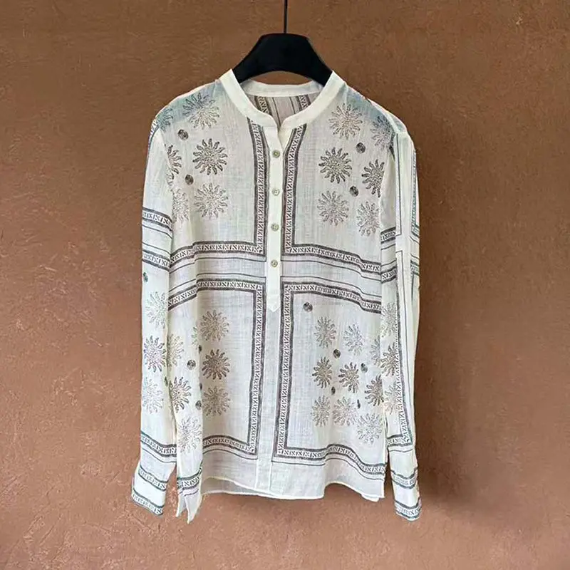 Women New Design Loose Tempera - Resort Shirt Floral recension och pris