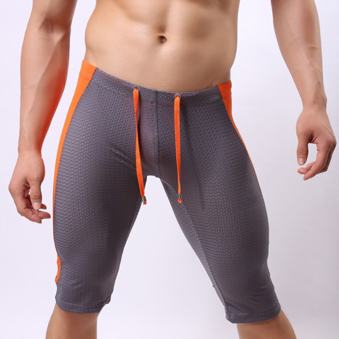 Sexy Mesh Board Shorts Men Swi - Trunks Board Surf recension och pris