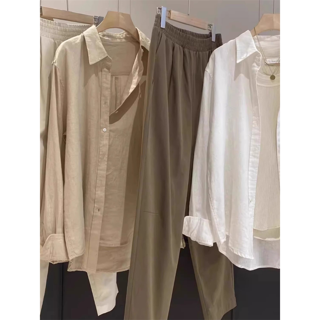 Early Autumn Essential! Women' - Linen Shirt Breathable recension och pris