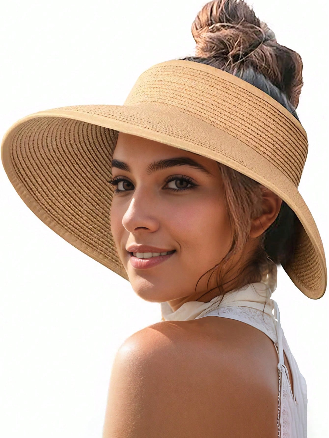 Sun Visor Hats For Women Wide  - Packable Hat Nylon recension och pris