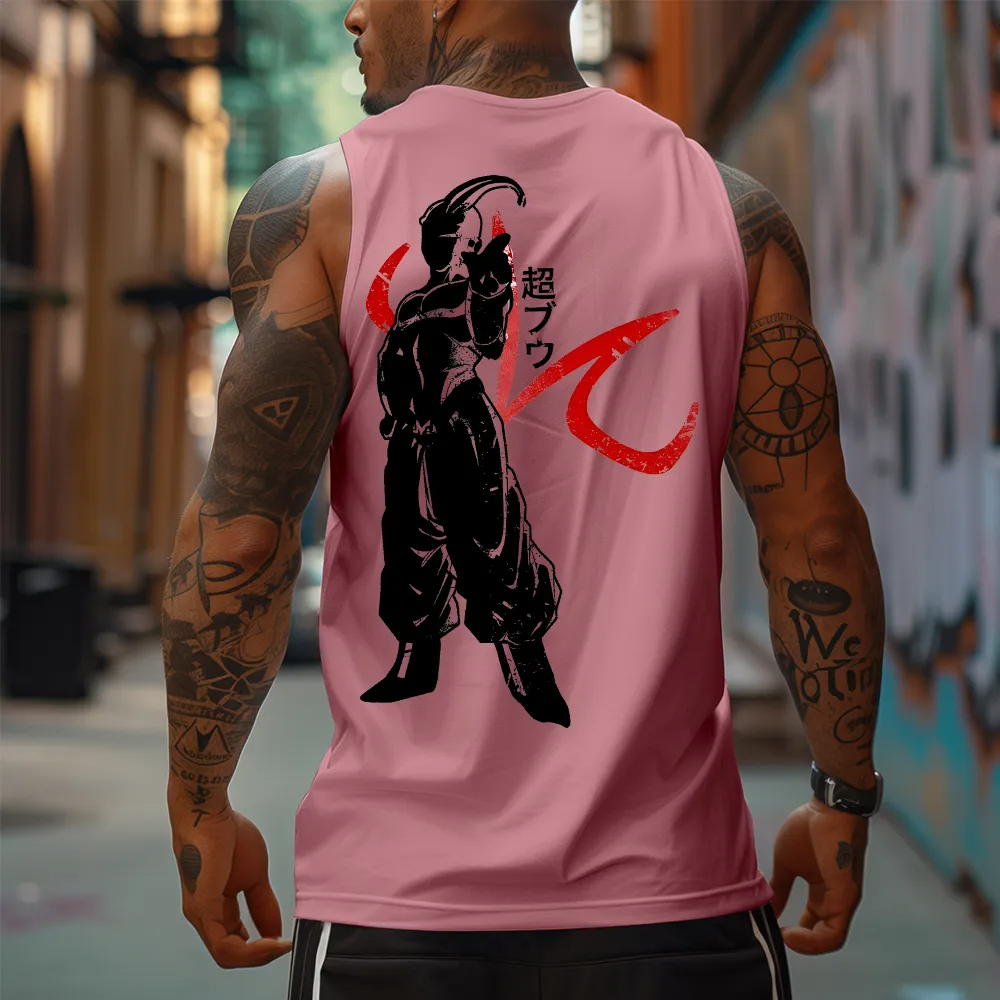 Majin Buu Dragon Ball Anime Pr - Tank Top Muscle recension och pris