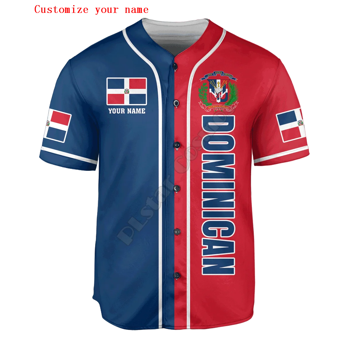 Dominican Half & Half Customiz - Shirt Camp Collar recension och pris