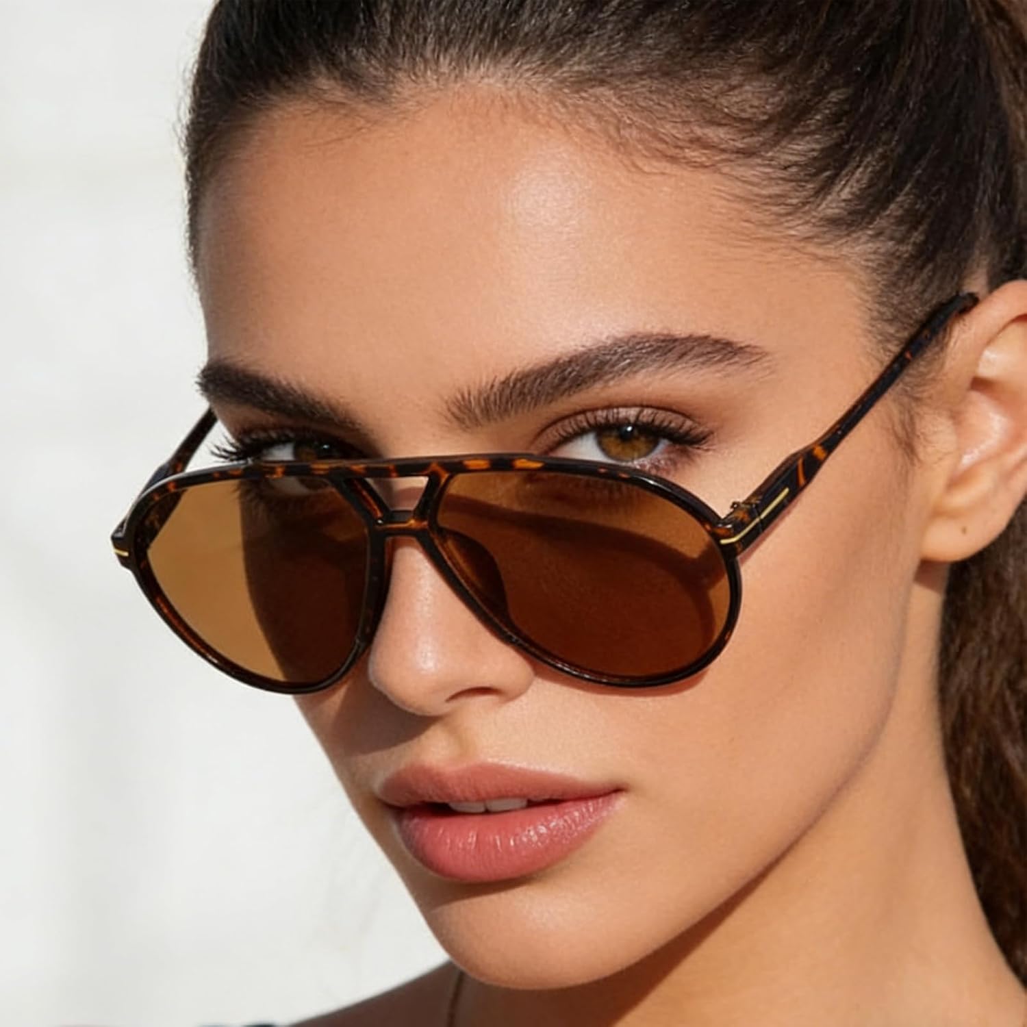 70s Retro Aviator Sunglasses,  - Sunglasses Aviator Polarized recension och pris
