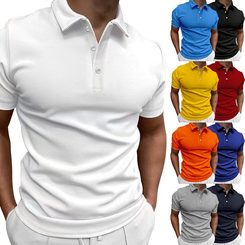 Casual Slim Fit Shirt Short Sl - Polo Shirt Pique recension och pris