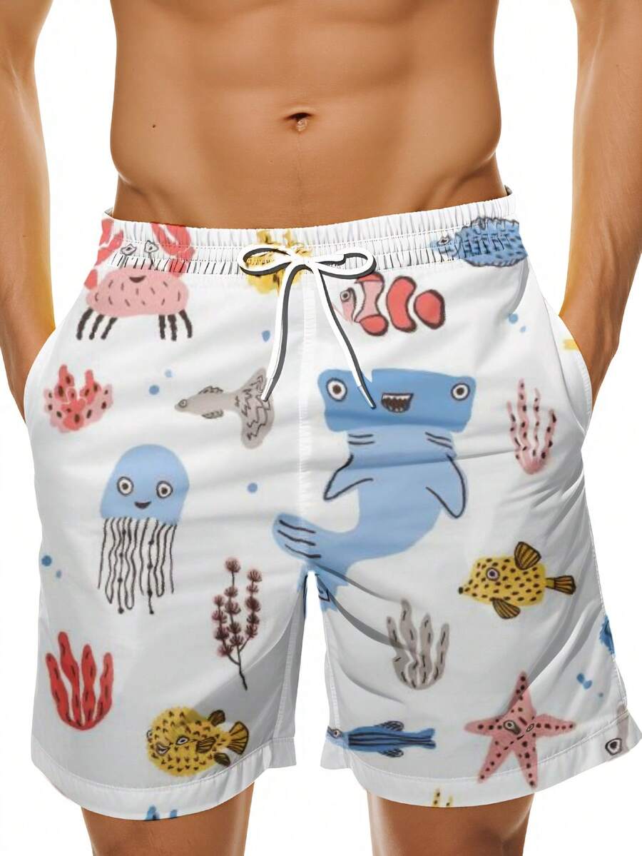 Mens White Quick Dry Swim Trun - Swim Trunk Quick Dry recension och pris