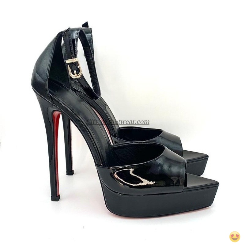 2026 Women's black/nude patent - Casual Sandal Leather recension och pris