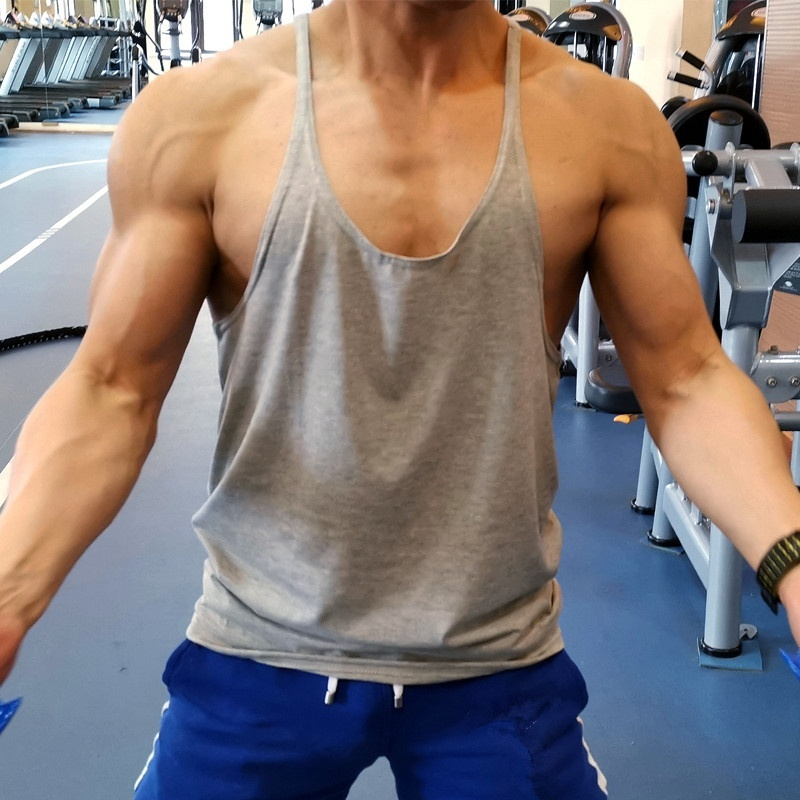 Men's Gym Workout Bodybuilding - Tank Top Muscle recension och pris