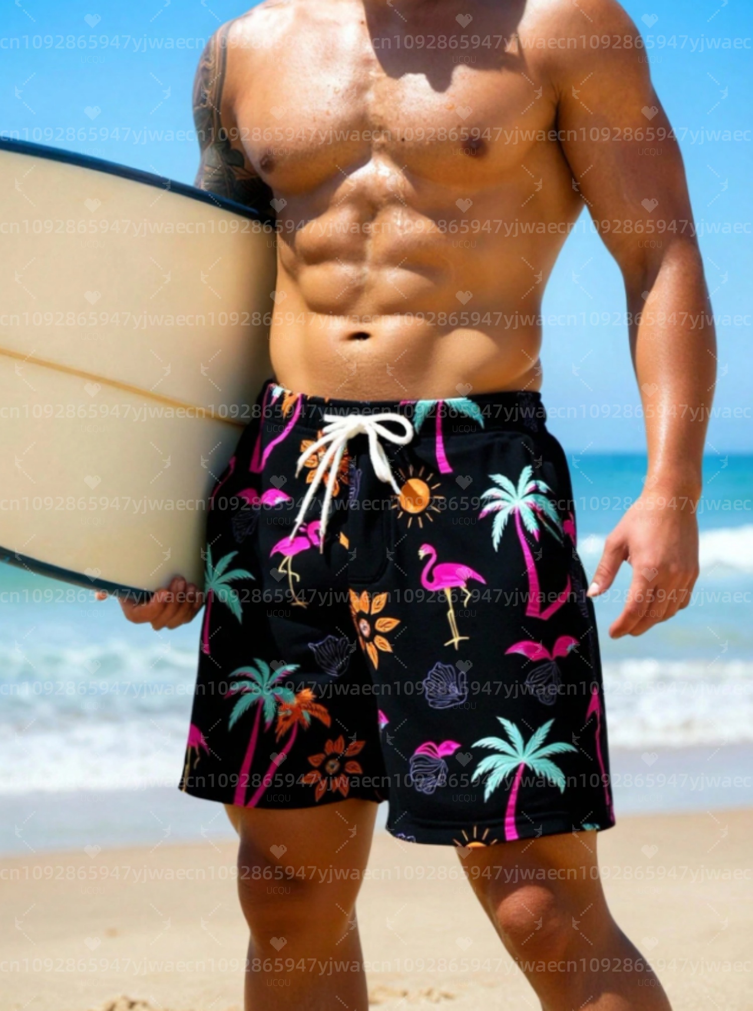 Summer Men Board Surf Shorts H - Trunks Board Surf recension och pris