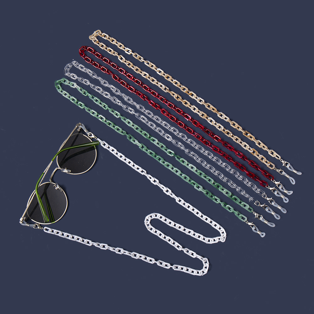 Bohemia Amber Acrylic Glasses  - Sunglass Retainer Cord recension och pris