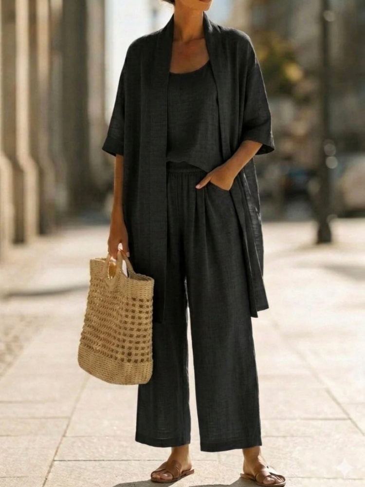 Casual Solid Cotton Linen Loos - Linen Shirt Breathable recension och pris