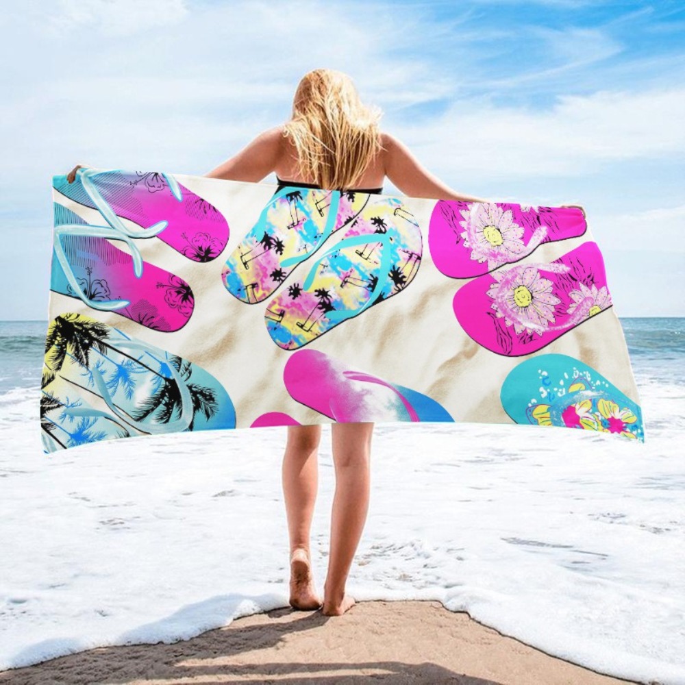 1PC Large Size Beach Blanket M - Beach Towel Large recension och pris