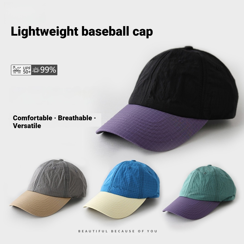 Lightweight Ripstop Baseball C - Packable Hat Nylon recension och pris
