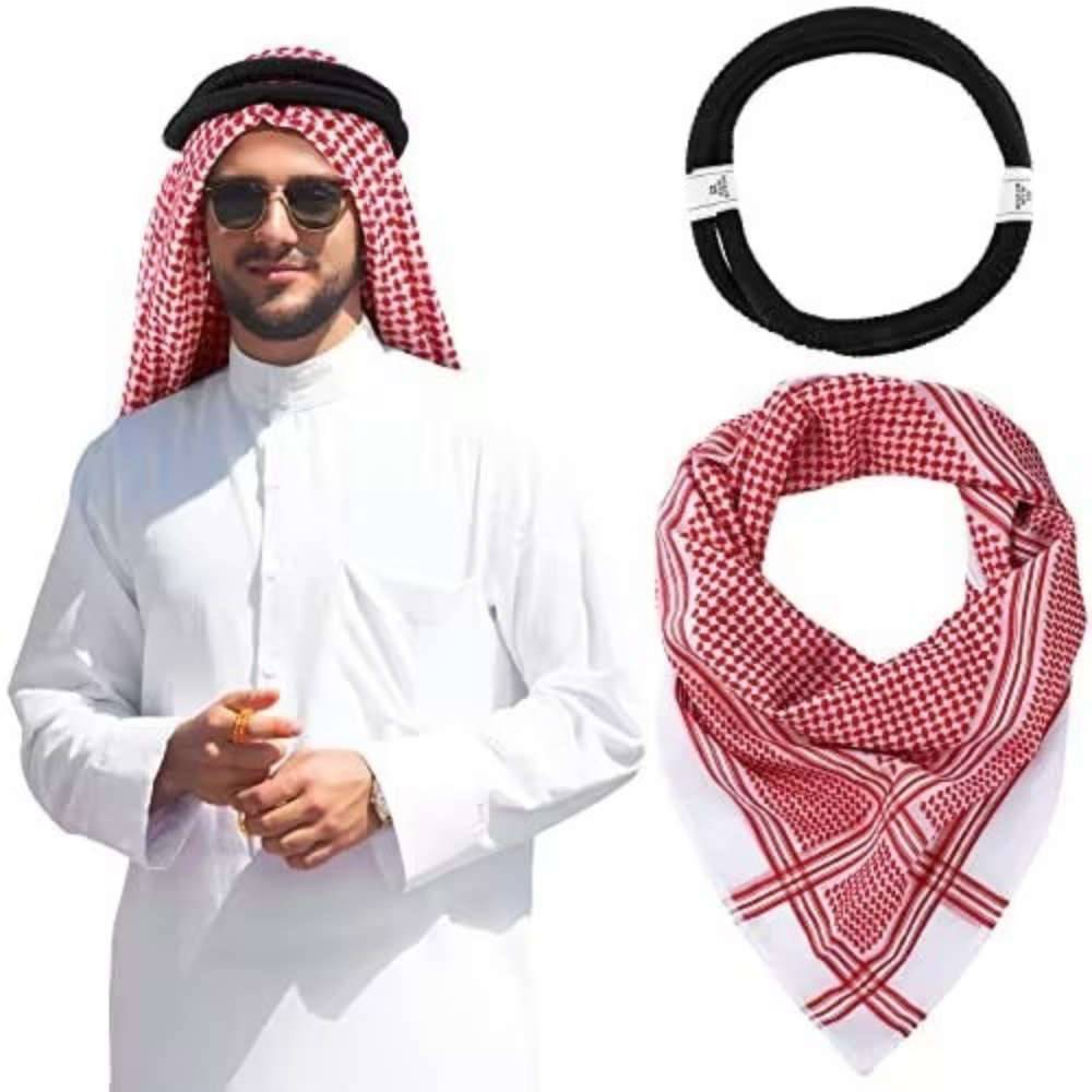Arab Sheikh Costume Set, Saudi - Sunglass Retainer Cord recension och pris