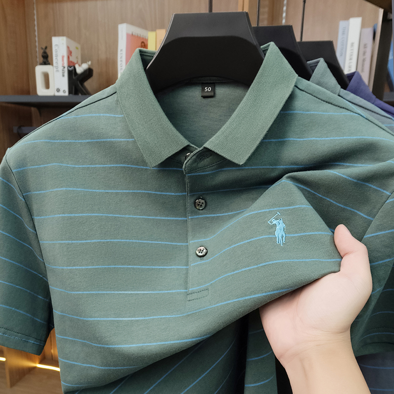 2026 New Summer Pure Cotton Sh - Polo Shirt Pique recension och pris